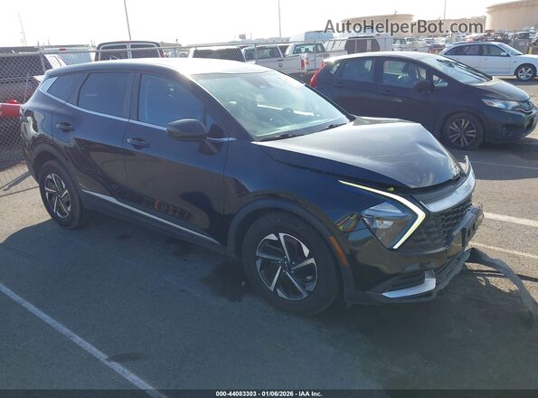 KNDPU3AG8P7098423 2023 KIA SPORTAGE HYBRID Черный Передняя правая четверть