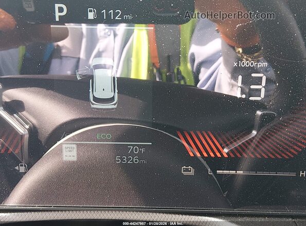 KNDPU3DG2T7284836 2026 KIA SPORTAGE HYBRID Серый 