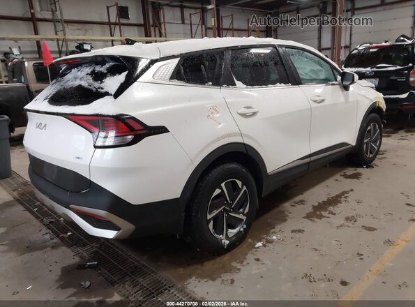 KNDPUCAG1P7041383 2023 KIA SPORTAGE HYBRID Белый Задняя правая четверть