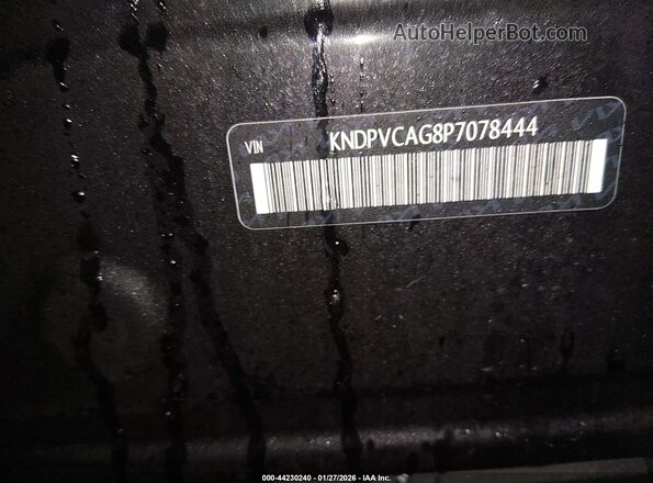 KNDPVCAG8P7078444 2023 KIA SPORTAGE HYBRID Black Вид підкапотного простору