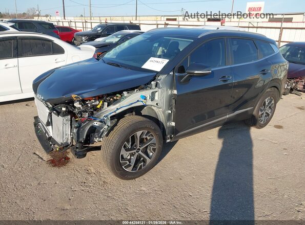 KNDPVCDG1S7258854 2025 KIA SPORTAGE HYBRID Зеленый Передняя левая четверть