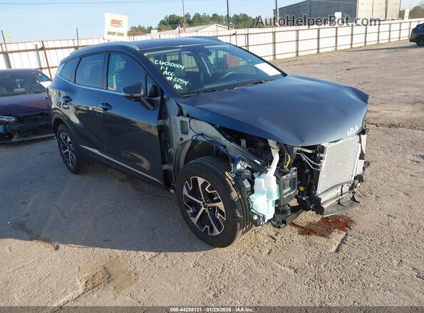 KNDPVCDG1S7258854 2025 KIA SPORTAGE HYBRID Зеленый Передняя правая четверть