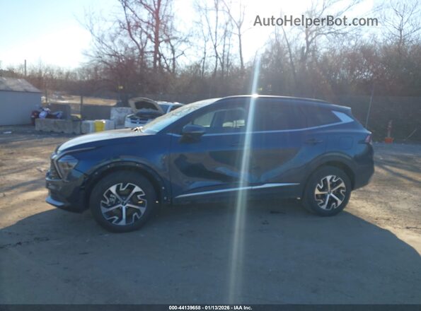 KNDPVCDG2R7128656 2024 KIA SPORTAGE HYBRID Синий Вид спереди
