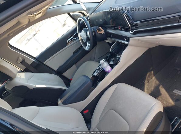 KNDPVCDG3S7212605 2025 KIA SPORTAGE HYBRID Black Vista interior delantera