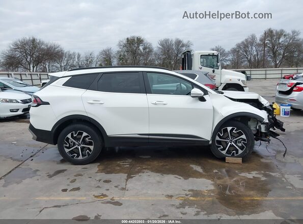 KNDPVCDG4R7128609 2024 KIA SPORTAGE HYBRID Белый Панорамный вид салона 360°