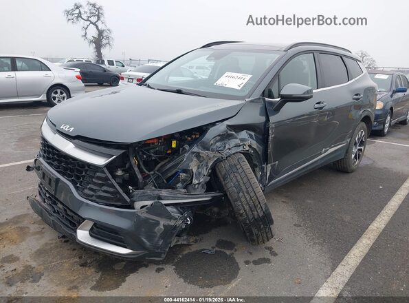 KNDPVCDG5R7145158 2024 KIA SPORTAGE HYBRID Синий Передняя левая четверть