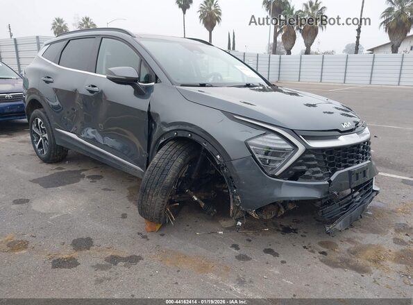 KNDPVCDG5R7145158 2024 KIA SPORTAGE HYBRID Синий Передняя правая четверть