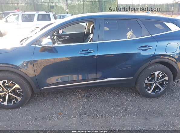 KNDPVCDG5S7232841 2025 KIA SPORTAGE HYBRID Синий Панорамный вид салона 360°