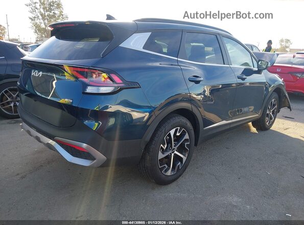 KNDPVCDG6S7208578 2025 KIA SPORTAGE HYBRID Dark Blue Задняя правая четверть