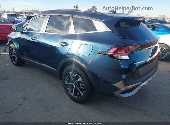 KNDPVCDG6S7208578 2025 KIA SPORTAGE HYBRID Dark Blue Задняя левая четверть