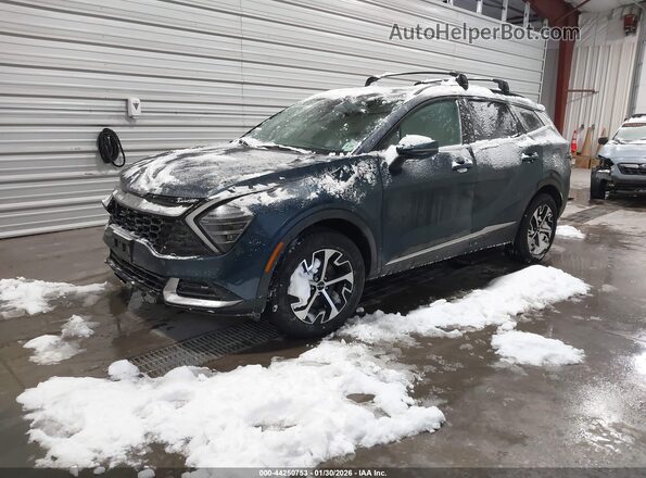 KNDPVCDG8S7217301 2025 KIA SPORTAGE HYBRID Синий Передняя левая четверть