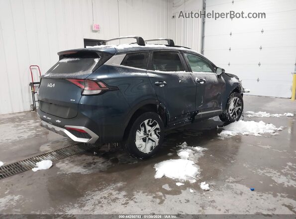 KNDPVCDG8S7217301 2025 KIA SPORTAGE HYBRID Синий Задняя правая четверть