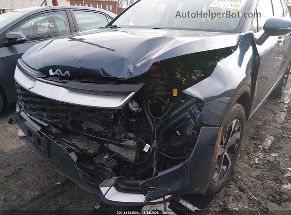 KNDPVCDG9S7252140 2025 KIA SPORTAGE HYBRID Синий Вид спереди