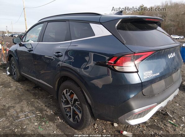 KNDPVCDG9S7252140 2025 KIA SPORTAGE HYBRID Синий Задняя левая четверть