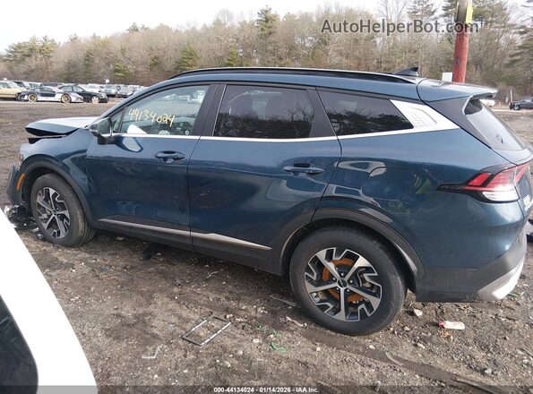 KNDPVCDG9S7252140 2025 KIA SPORTAGE HYBRID Синий Панорамный вид салона 360°
