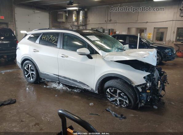 KNDPVCDGXR7134706 2024 KIA SPORTAGE HYBRID Белый Передняя правая четверть