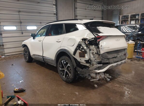KNDPVCDGXR7134706 2024 KIA SPORTAGE HYBRID Белый Задняя левая четверть