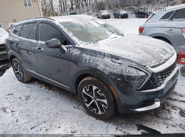 KNDPVCDGXS7203853 2025 KIA SPORTAGE HYBRID Серый Передняя правая четверть