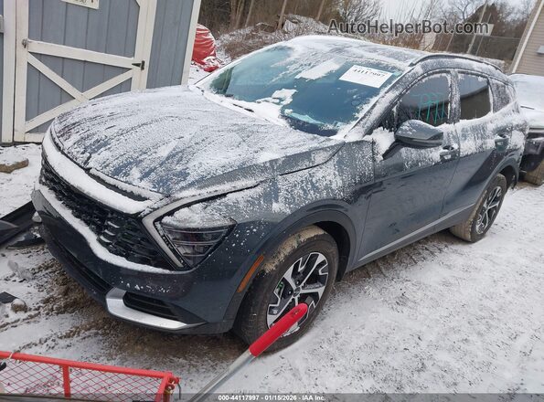 KNDPVCDGXS7203853 2025 KIA SPORTAGE HYBRID Серый Передняя левая четверть