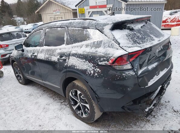 KNDPVCDGXS7203853 2025 KIA SPORTAGE HYBRID Серый Задняя левая четверть