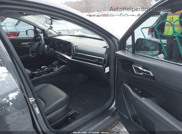 KNDPVCDGXS7203853 2025 KIA SPORTAGE HYBRID Серый Вид салона спереди