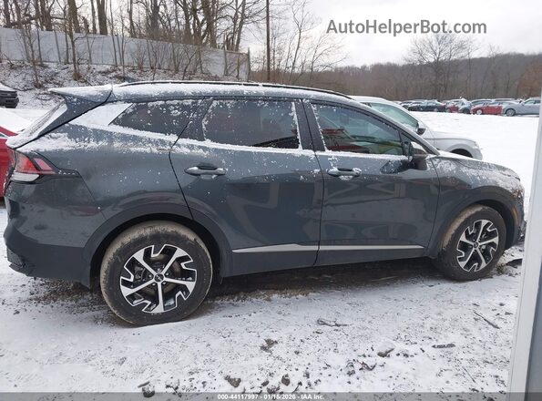 KNDPVCDGXS7203853 2025 KIA SPORTAGE HYBRID Серый Вид задней части салона