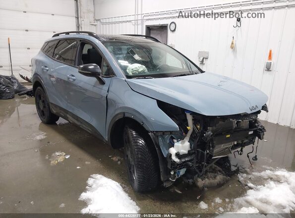 KNDPVDDG1T7278335 2026 KIA SPORTAGE HYBRID Синий Передняя правая четверть