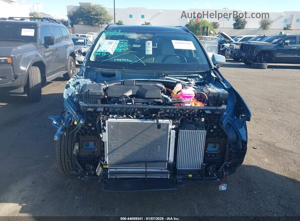 KNDPVDDGXT7283520 2026 KIA SPORTAGE HYBRID Light Blue Вид задней части салона