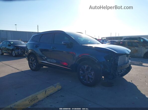 KNDPXCAG5P7076483 2023 KIA SPORTAGE HYBRID Dark Blue Передняя правая четверть
