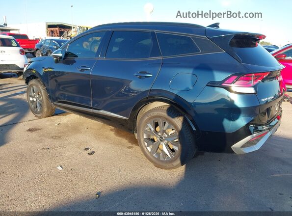 KNDPXCAG5P7076483 2023 KIA SPORTAGE HYBRID Dark Blue Задняя левая четверть