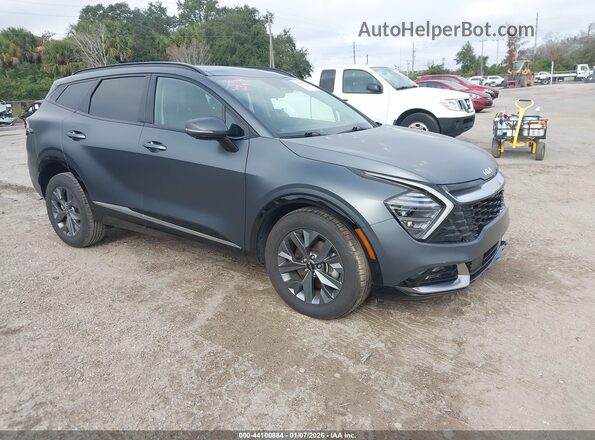 KNDPXCDG1S7206778 2025 KIA SPORTAGE HYBRID Серый Передняя правая четверть