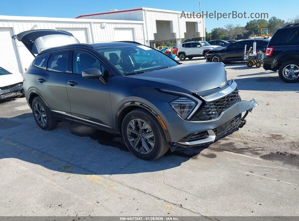 KNDPXCDG3S7208497 2025 KIA SPORTAGE HYBRID Серый Передняя правая четверть