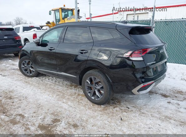 KNDPXCDG4R7127292 2024 KIA SPORTAGE HYBRID Черный Задняя левая четверть