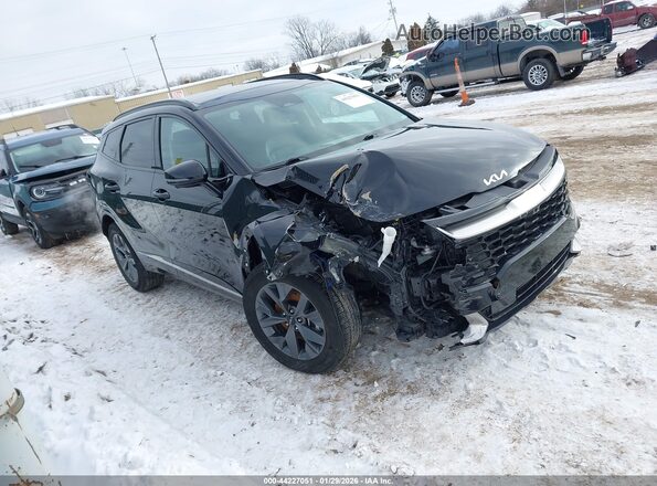 KNDPXCDG4R7127292 2024 KIA SPORTAGE HYBRID Черный Передняя правая четверть