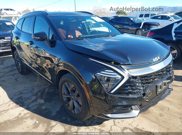 KNDPXCDG6R7122997 2024 KIA SPORTAGE HYBRID Черный Передняя правая четверть