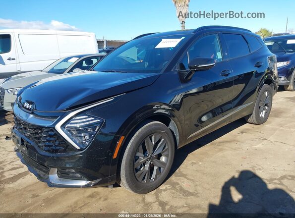 KNDPXCDG6R7122997 2024 KIA SPORTAGE HYBRID Черный Передняя левая четверть