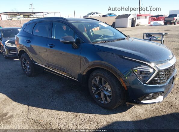 KNDPXCDG6R7161251 2024 KIA SPORTAGE HYBRID Синий Передняя правая четверть