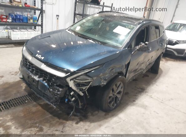 KNDPXCDGXS7244445 2025 KIA SPORTAGE HYBRID Blue Front left