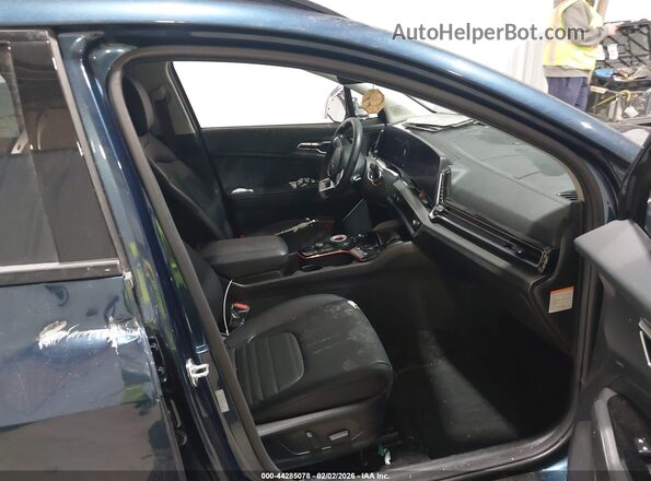 KNDPXCDGXS7244445 2025 KIA SPORTAGE HYBRID Blue Front interior view