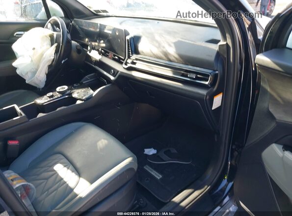 KNDPYDAH3P7062478 2023 KIA SPORTAGE PLUG-IN HYBRID Black Widok wnętrza z przodu