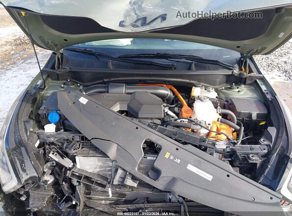 KNDPYDDH5S7253341 2025 KIA SPORTAGE PLUG-IN HYBRID Зеленый Вид сзади