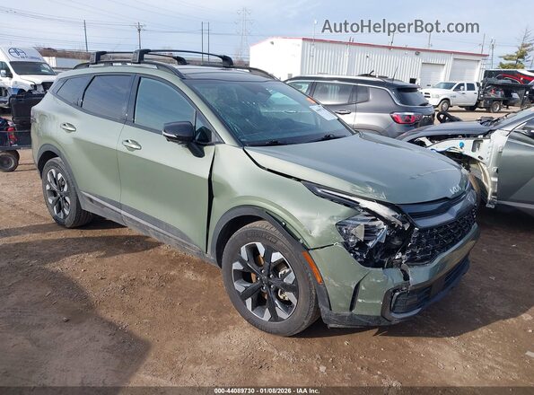 KNDPZDAH5P7107000 2023 KIA SPORTAGE PLUG-IN HYBRID Green Przód prawy