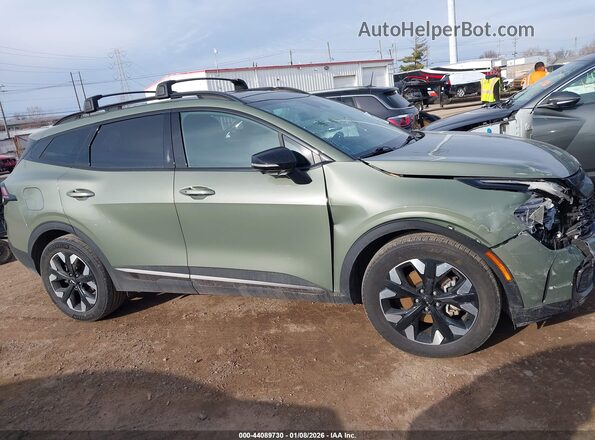 KNDPZDAH5P7107000 2023 KIA SPORTAGE PLUG-IN HYBRID Green Widok wnętrza z tyłu
