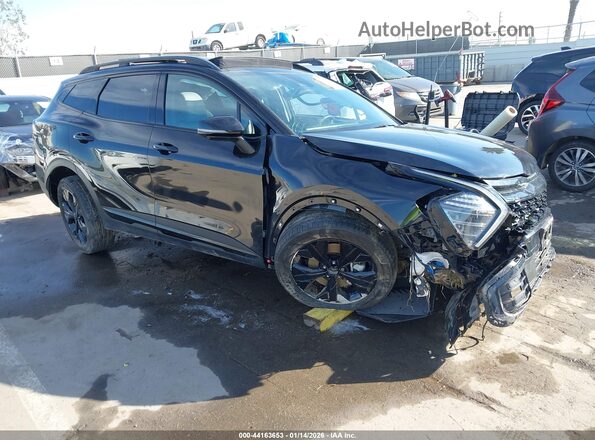 KNDPZDDH1S7223489 2025 KIA SPORTAGE PLUG-IN HYBRID Черный Передняя правая четверть