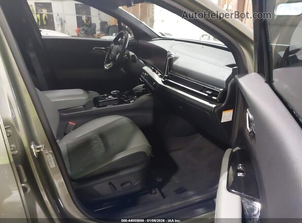 KNDPZDDH2R7169727 2024 KIA SPORTAGE PLUG-IN HYBRID Green Widok wnętrza z przodu