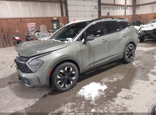 KNDPZDDH2R7169727 2024 KIA SPORTAGE PLUG-IN HYBRID Green Przód lewy