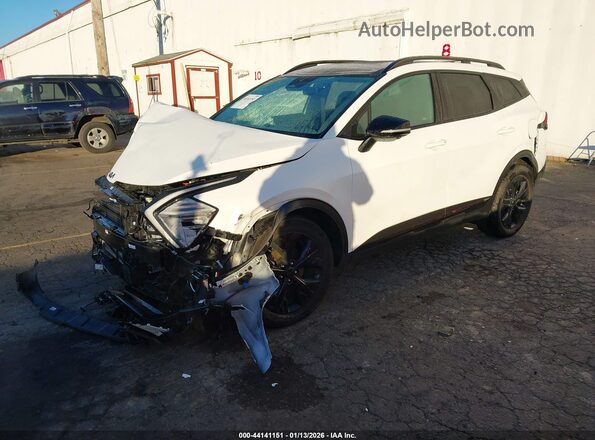 KNDPZDDHXS7250710 2025 KIA SPORTAGE PLUG-IN HYBRID Белый Передняя левая четверть