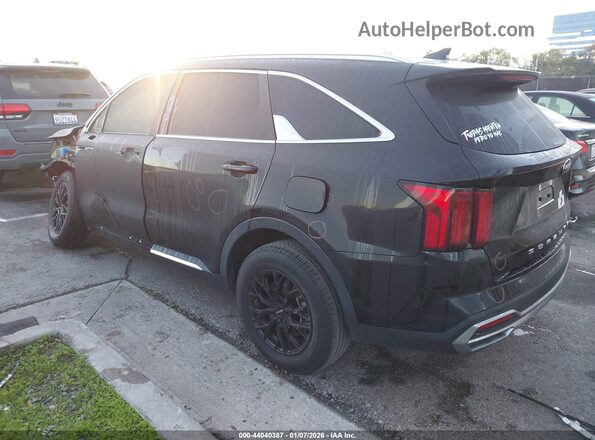 KNDRG4LGXM5054000 2021 KIA SORENTO HYBRID Черный Задняя левая четверть