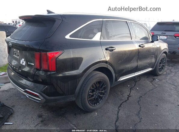 KNDRG4LGXM5054000 2021 KIA SORENTO HYBRID Черный Задняя правая четверть