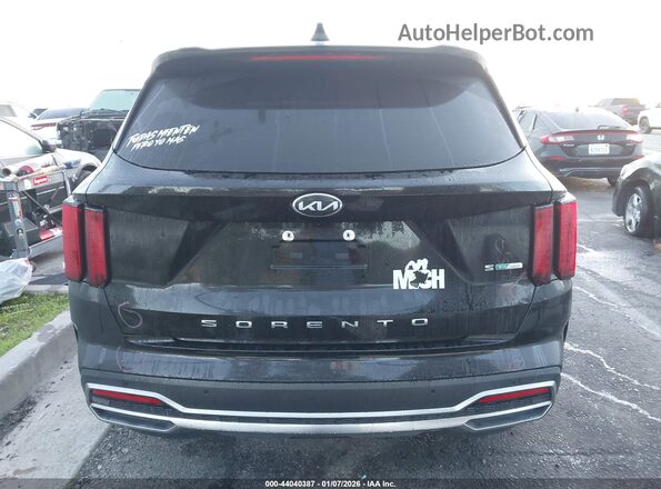 KNDRG4LGXM5054000 2021 KIA SORENTO HYBRID Черный 